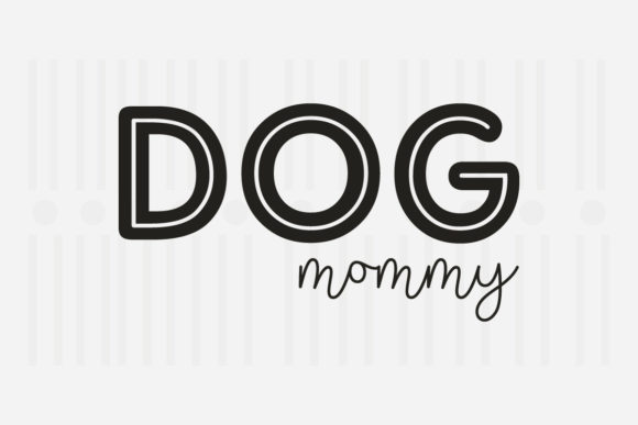 Dog Mommy Mother’s Day SVG Graphics for Crafts