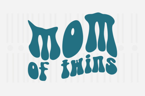 Mom of Twins Mother’s Day SVG Graphics for Crafts