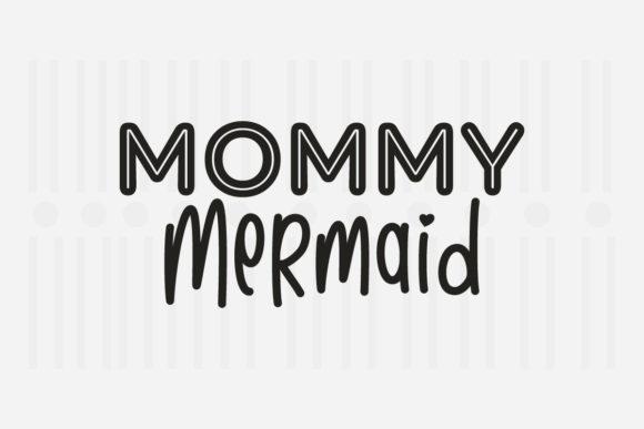 Mommy Mermaid Mother’s Day SVG: Graphics for Crafts & Content