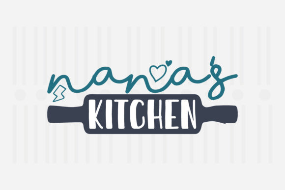 Nana’s Kitchen Kitchen SVG Graphics for Crafts